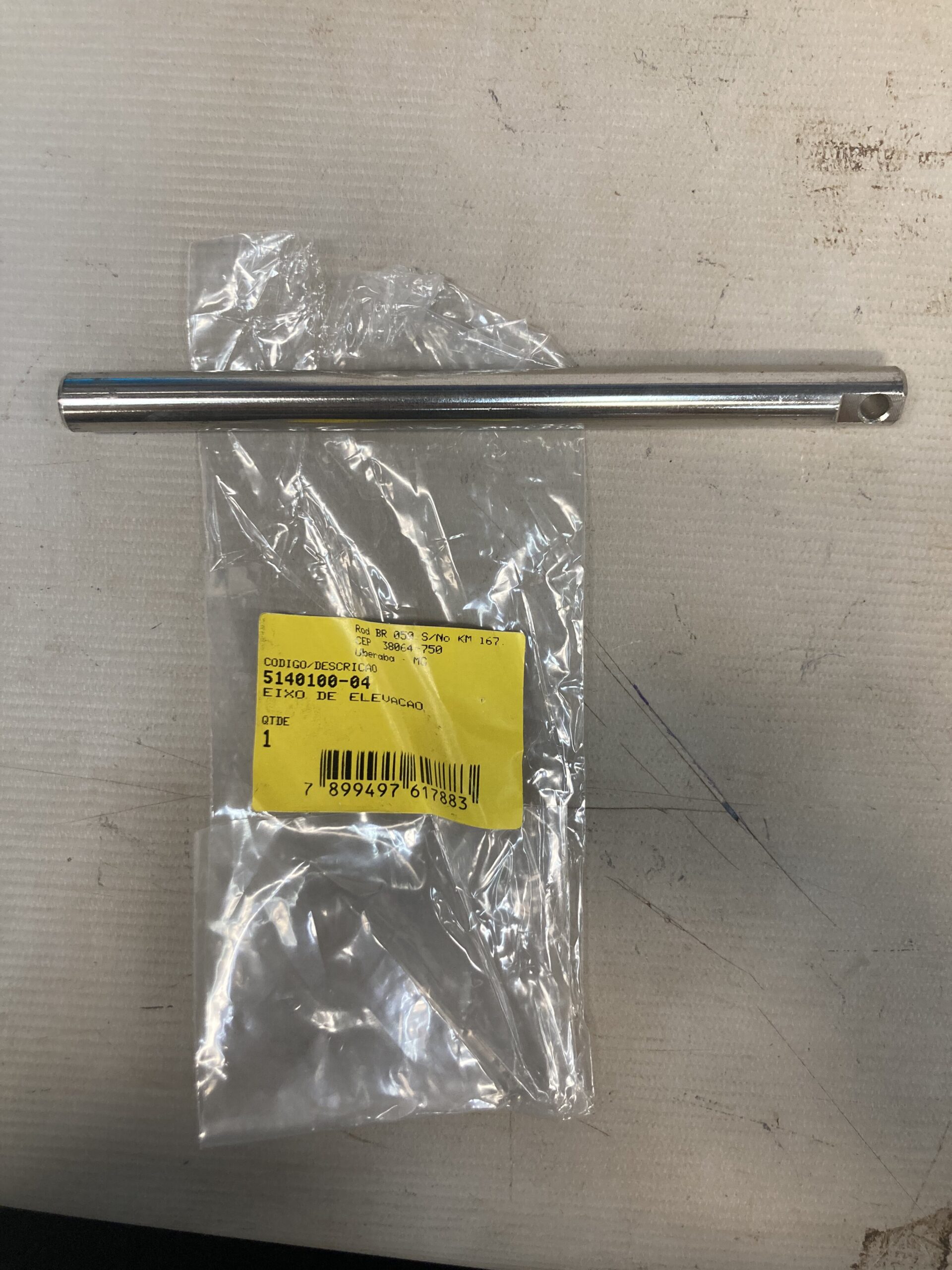 5140100-04 Eixo De Elevacao Para Serra De Mesa Ou Bancada Dw745-b2 Dewalt 5140100-04 - Imagem 1