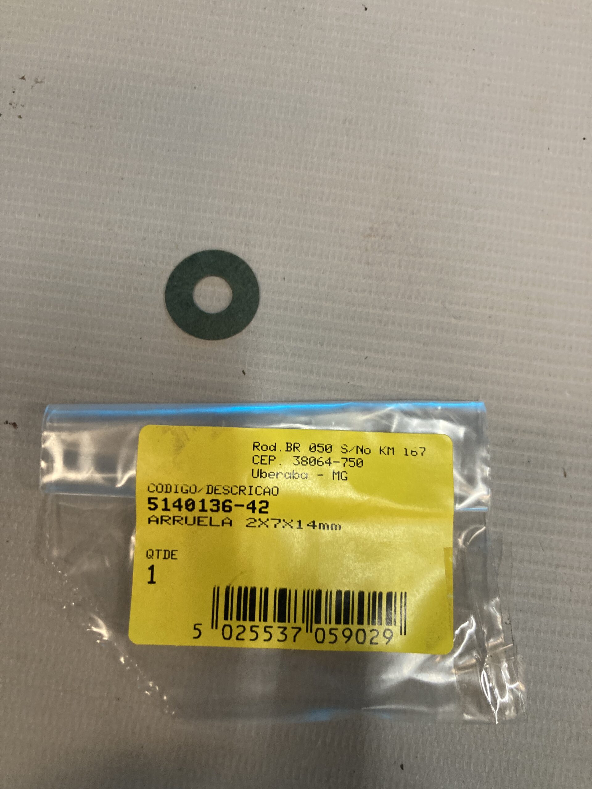 5140136-42 Arruela 2x7x14mm Para Parafusadeira De Drywall Stdr5206-b2 Stanley 5140136-42 - Imagem 1
