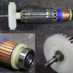 Conj. Rotor 220v Para Esmerilhadeira Angular Stgs8115-b2 Stanley 5140165-74