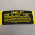 Etiq. Especif. Stsp125-b2 Tipo1 Para Serra Mármore Stsp125-b2 Stanley 5140168-67