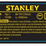 Etiq. Especif. Stsp125-br Tipo1 Para Serra Mármore Stsp125-br Stanley 5140168-68