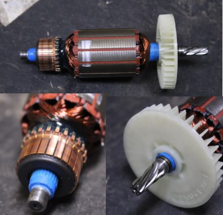 5140169-28 Rotor 127v Para Parafusadeira De Drywall Stdr5206-br Stanley 5140169-28 - Imagem 1