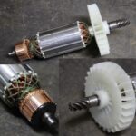 Conj. Rotor 220v Para Esmerilhadeira Angular Stgs8115-b2 Stanley 5140179-57
