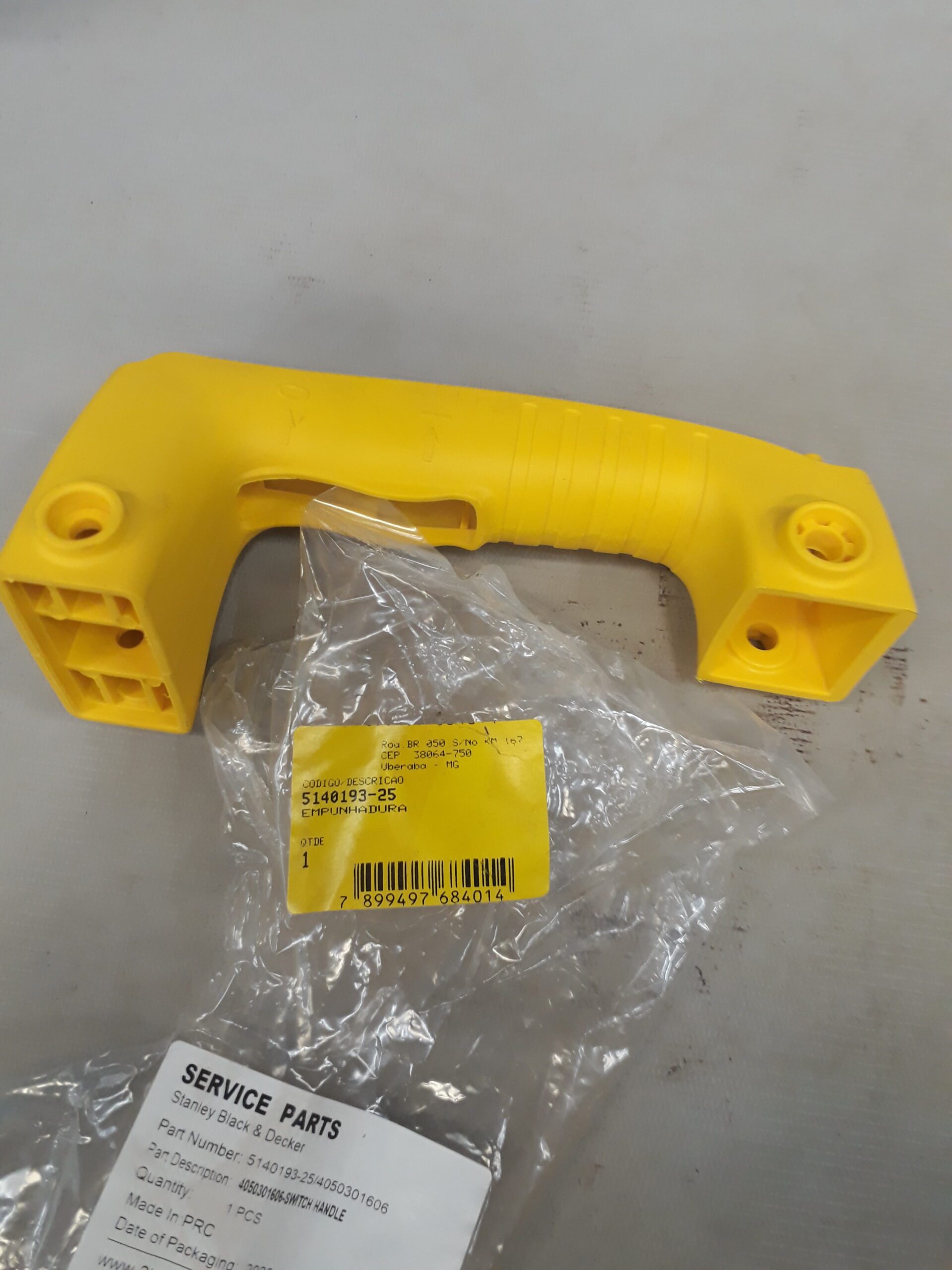 5140193-25 Empunhadura Para Martelo Demolidor Shm5-b2 Stanley 5140193-25 - Imagem 1