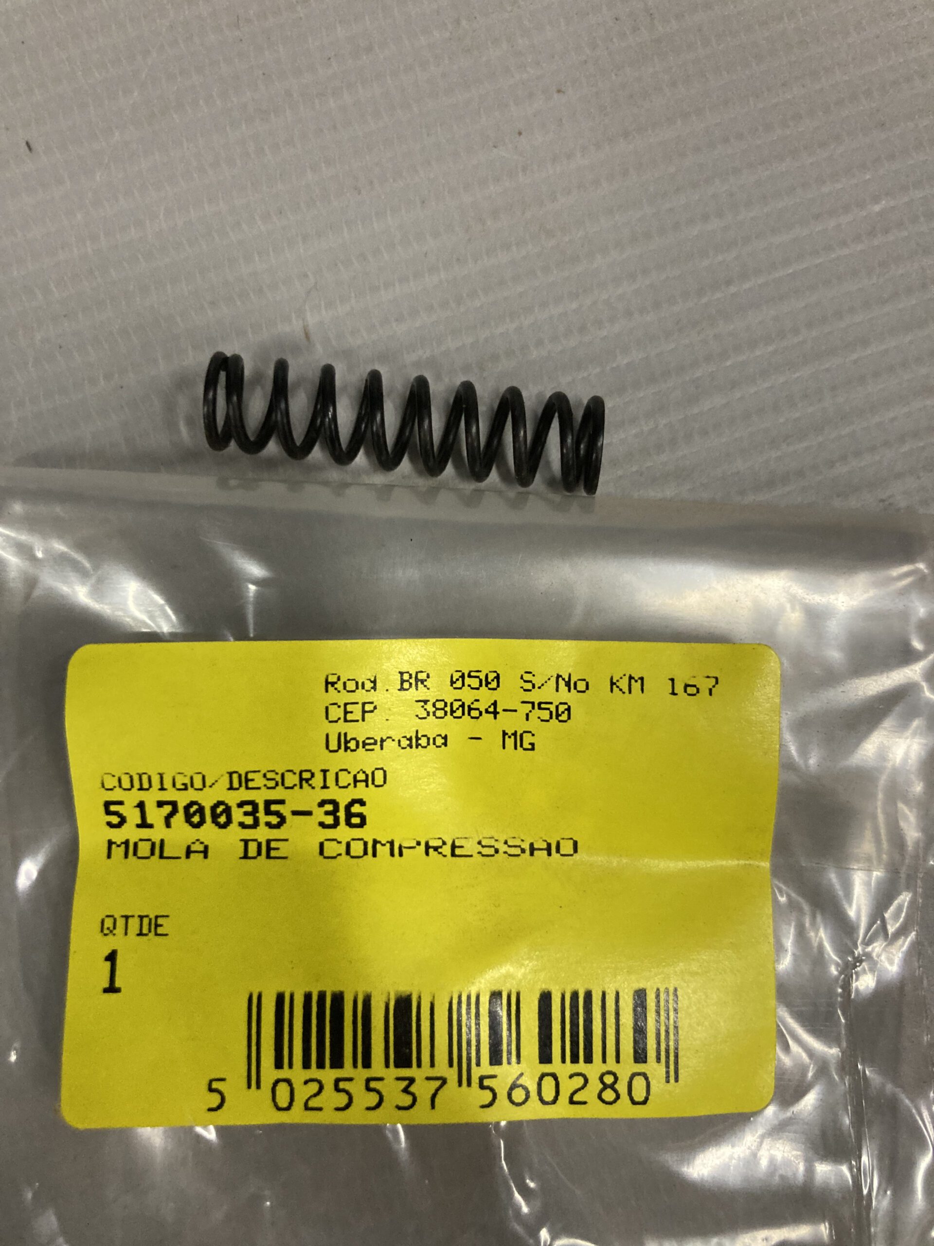 5170035-36 Mola De Compressao Para Serra Esquadria Sm16-b2 Stanley 5170035-36 - Imagem 1