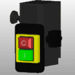 Conj.de Interruptor Para Serra De Mesa Ou Bancada Sst2001-b2 Stanley 5170037-96