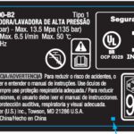 Etiq Especif Bepwb2000b2 Para Lavadora De Alta Pressão Bepwb2000-b2 Black+decker 5170087-86