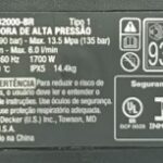 Etiq Especif Bepwb2000br Para Lavadora De Alta Pressão Bepwb2000-br Black+decker 5170087-87