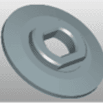 Flange Exterior Para Serra De Mesa Ou Bancada Bes71800tss-b2 Black+decker 5170100-80