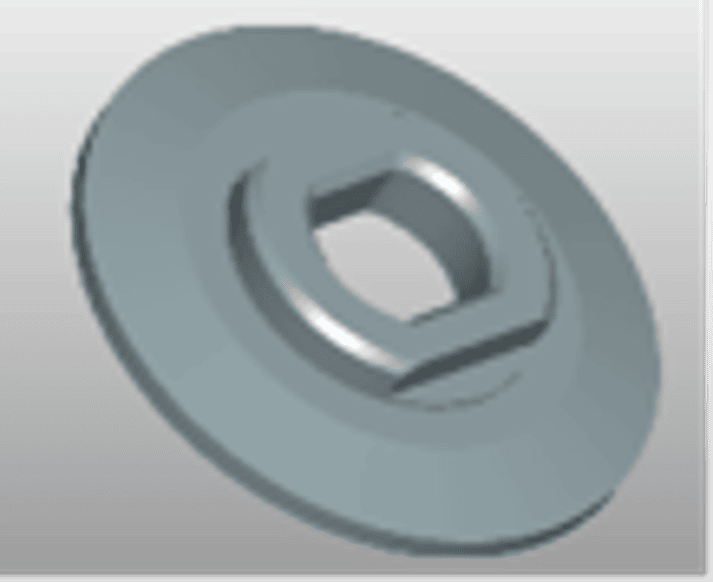 5170100-80 Flange Exterior Para Serra De Mesa Ou Bancada Bes71800tss-b2 Black+decker 5170100-80 - Imagem 1