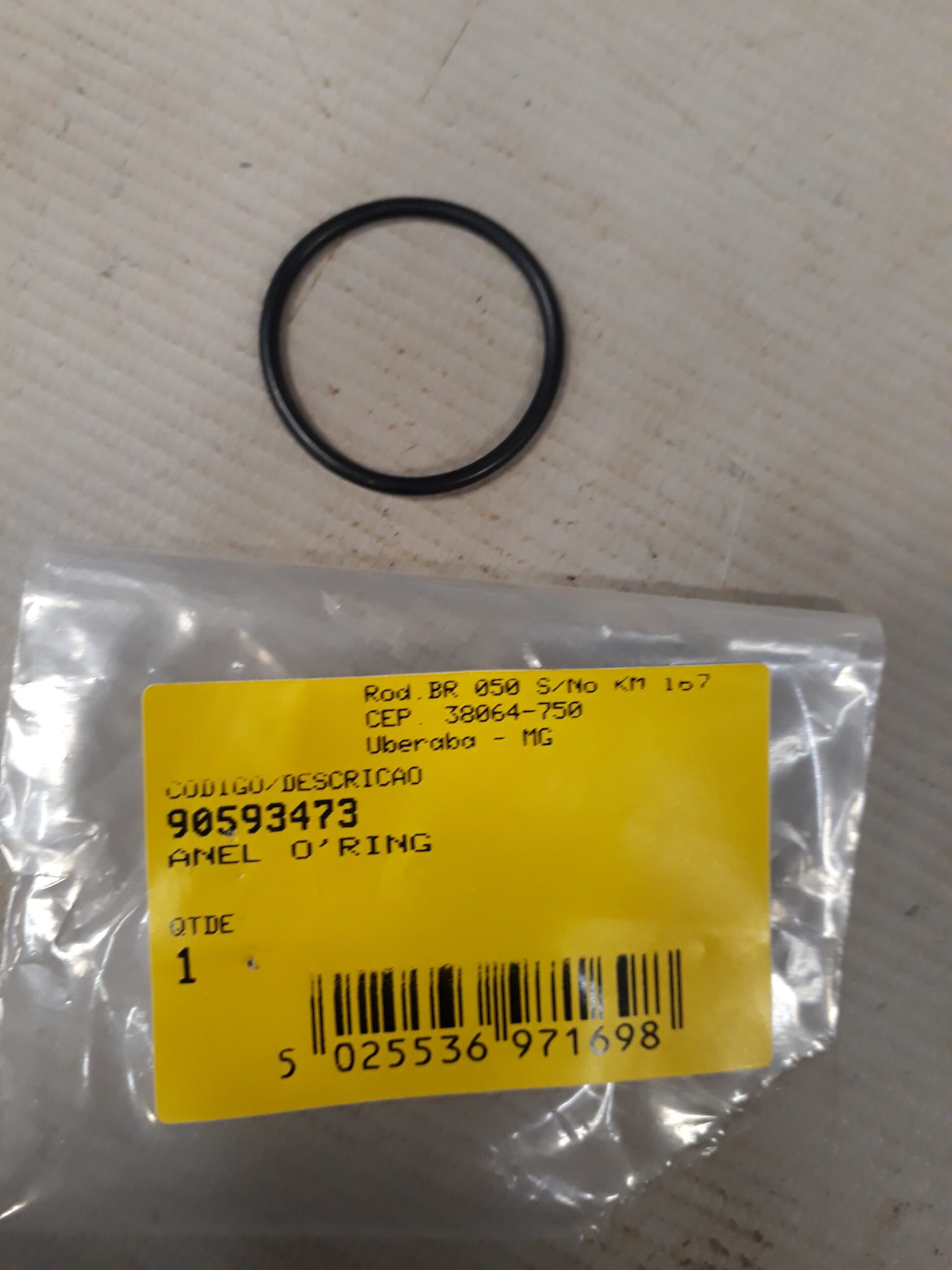 90593473 Anel O'ring Para Retificadeira Stel861-b2 Stanley 90593473 - Imagem 1