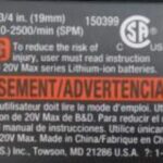 Etiq. Especf. Bdcjs20 Para Serra Tico-tico Bdcjs20 Black+decker 90622368