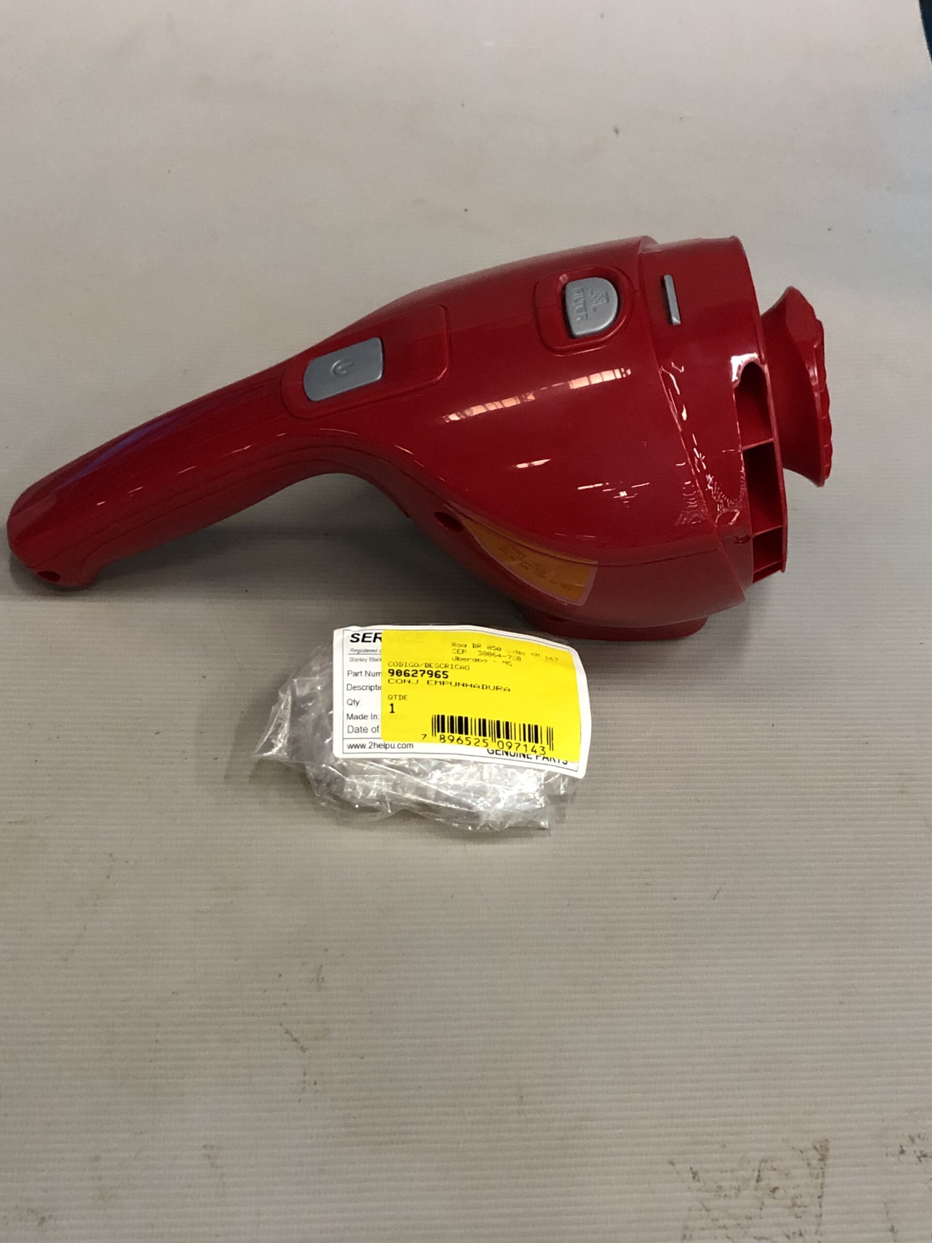 90627965 Conj Empunhadura Para Aspirador De Pó Apb3600-br Black+decker 90627965 - Imagem 1