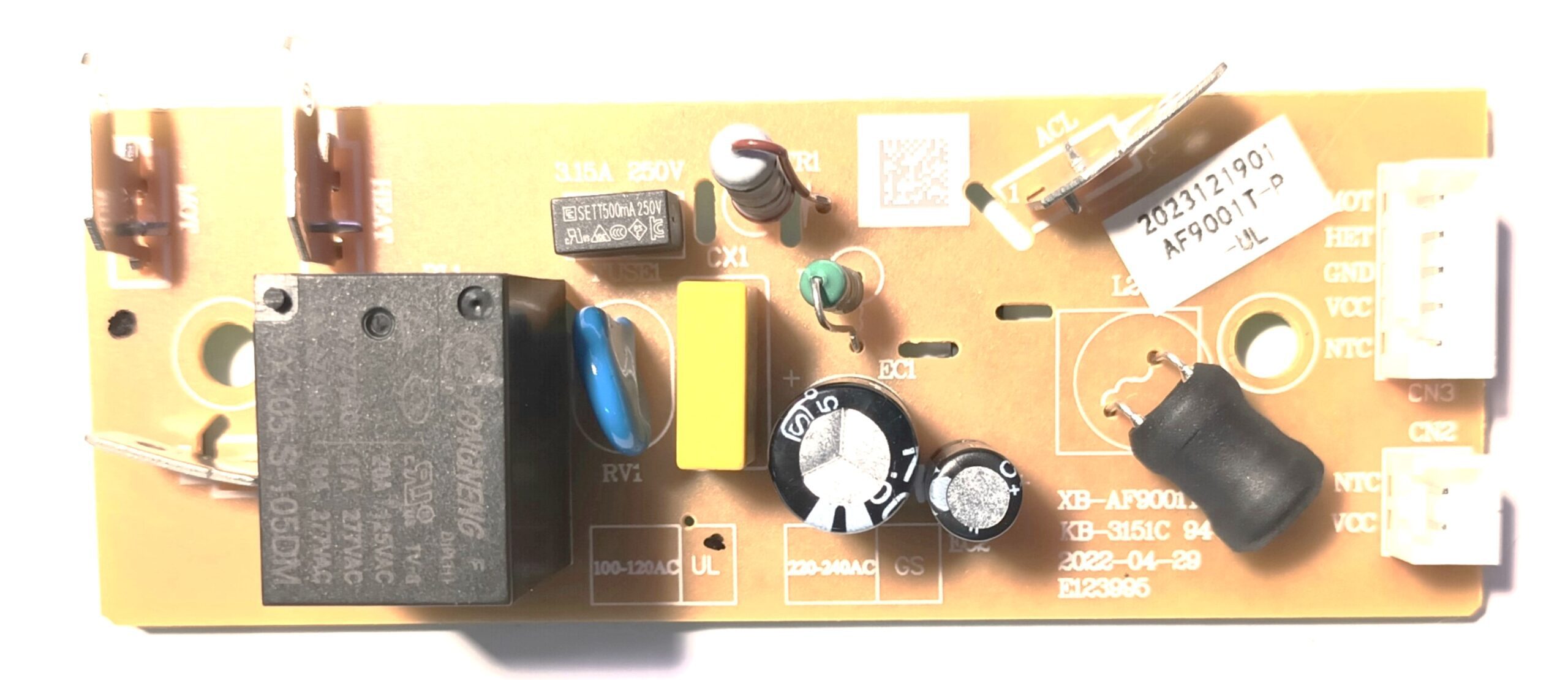 AFMDV360BRSP39 Conjunto Pcb 127v Para Air Fryer Afmdv360-br Black+decker Afmdv360brsp39 - Imagem 1