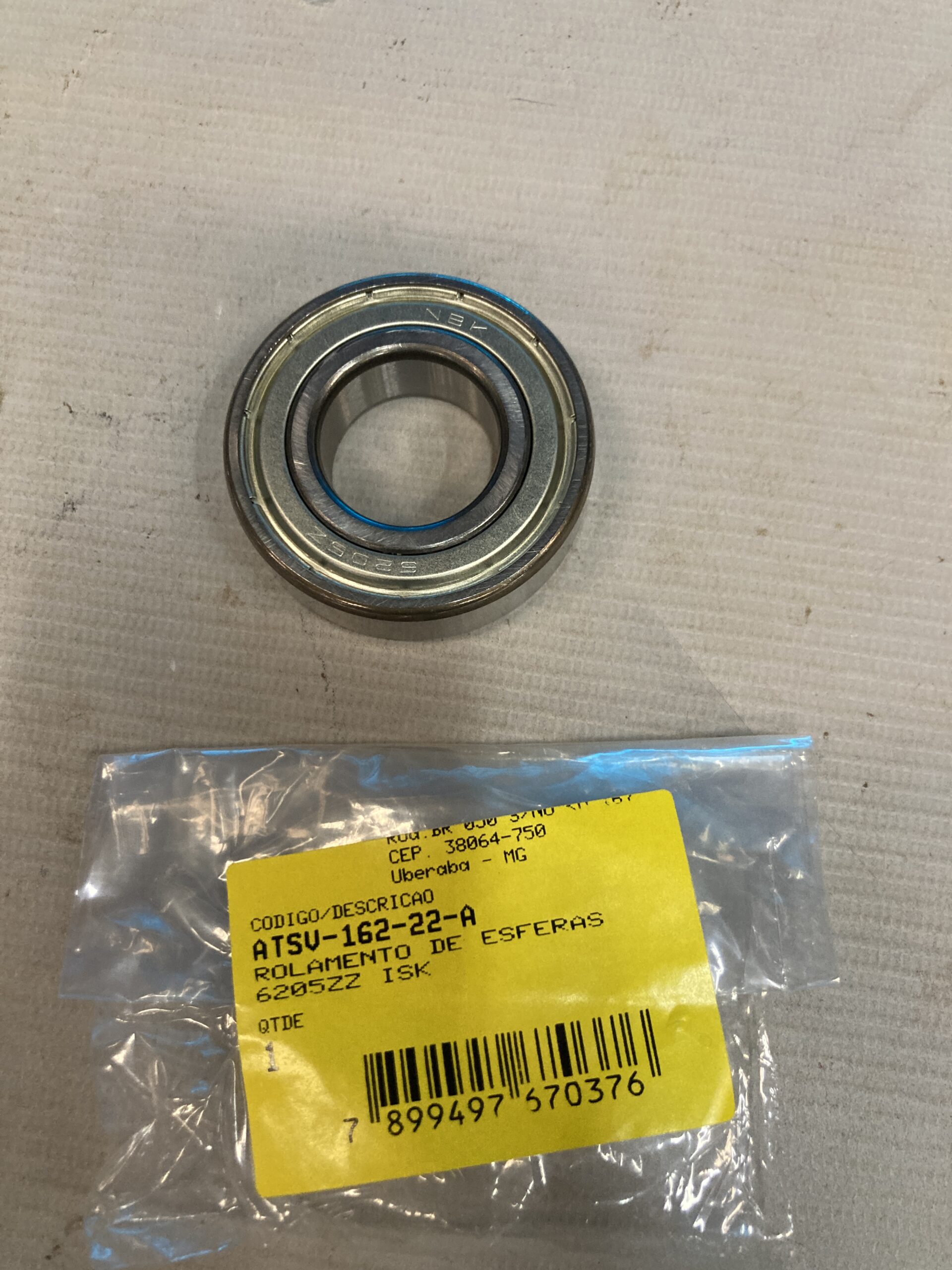 ATSV-162-22-A Rolamento De Esferas6205zz Isk Para Chave De Impacto 97-559la Stanley Atsv-162-22-a - Imagem 1