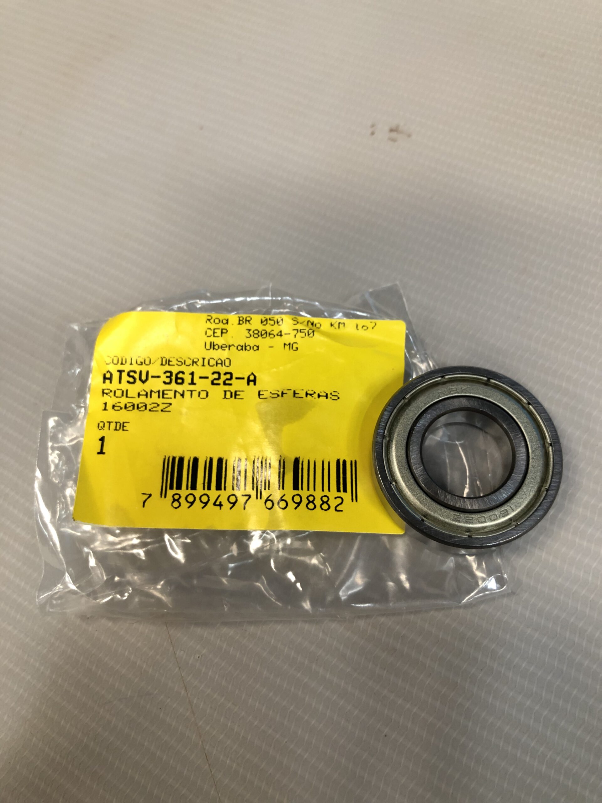 ATSV-361-22-A Rolamento De Esferas16002z Para Chave De Impacto 97-134la Stanley Atsv-361-22-a - Imagem 1