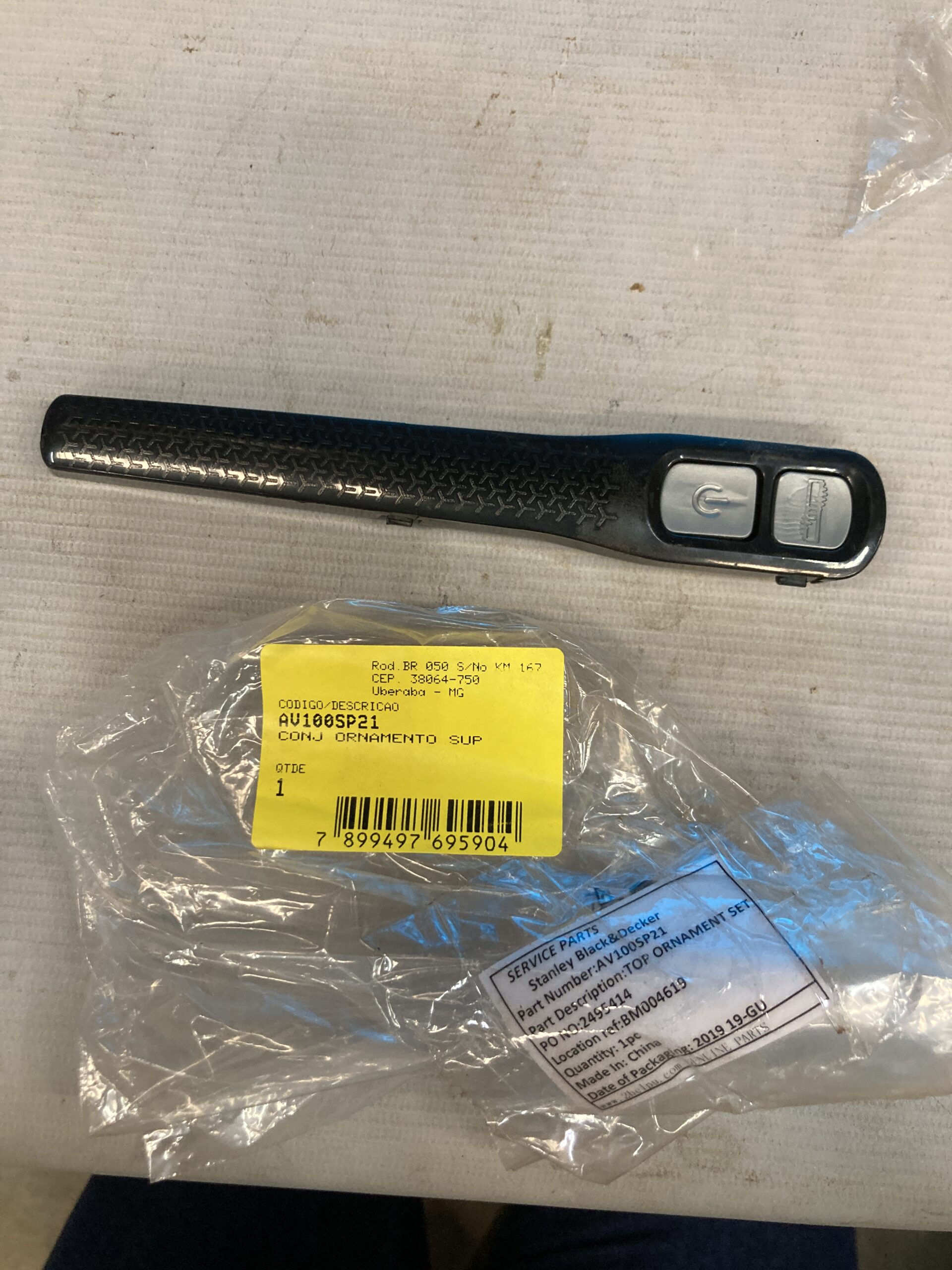 AV100SP21 Conj Ornamento Sup Para Aspirador De Pó Av100-br Black+decker Av100sp21 - Imagem 1