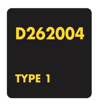 N029503 Etiq. Especif. D262004tipo 1 Para Tupia Dwp611pk-b2 Dewalt N029503 - Imagem 1