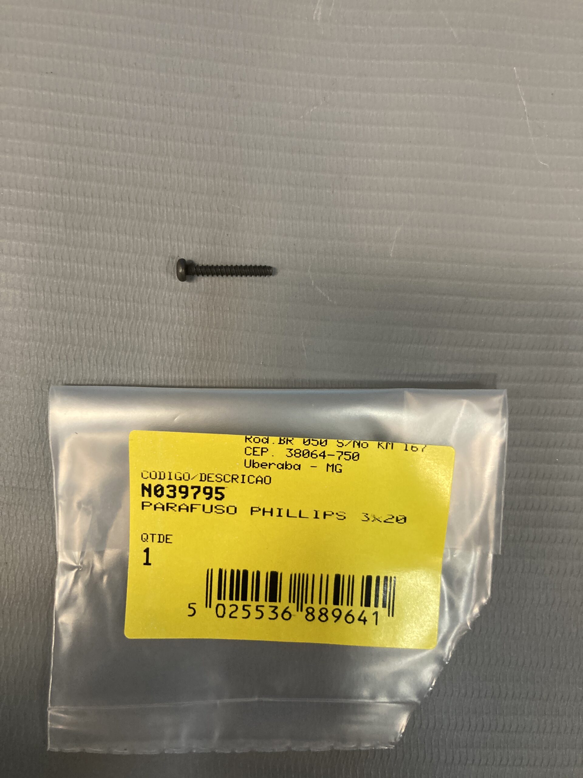 N039795 Parafuso Phillips 3x20 Para Parafusadeira Bateria 20v Dcd7771 Dewalt N039795 - Imagem 1