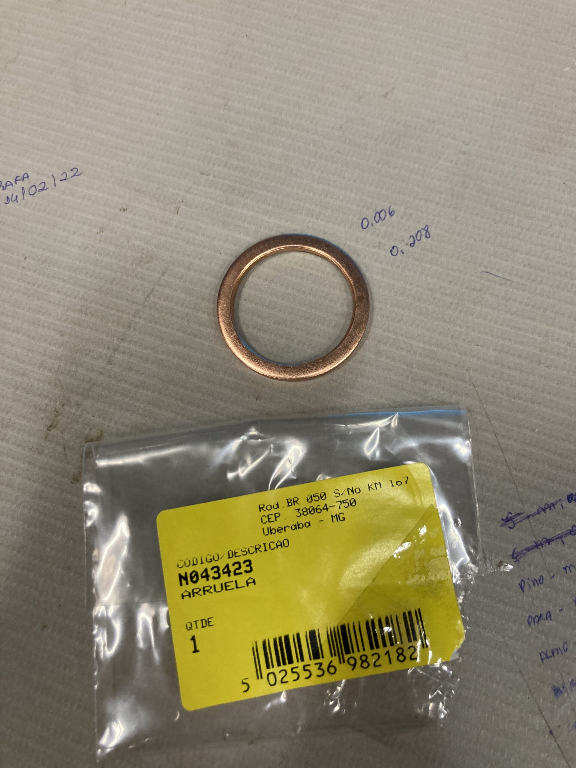 N043423 Anilha Para Martelete Dch273 Dewalt N043423 - Imagem 1