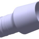 Adaptador 2,25in 35mm Para Serra De Mesa Ou Bancada Dwe7492-b2 Dewalt N070906