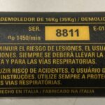 Etiq. Especif. D25960-b2tipo 1 Para Martelo Demolidor D25960-b2 Dewalt N106554