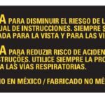 Etiqueta De Advertencia Para Tupia Dwp611pk-b2 Dewalt N204472