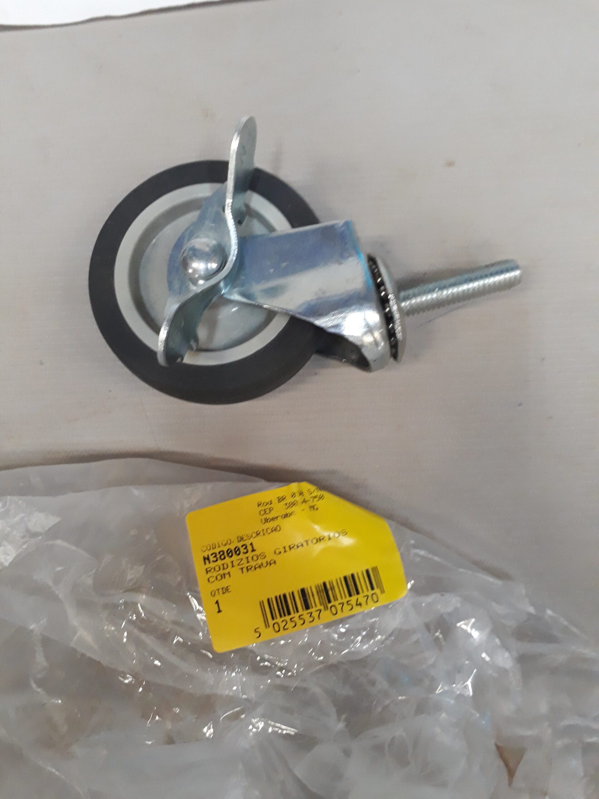 N380031 Rodizios Giratorios Com Trava Para Aspirador De Pó Dwv009-b2 Dewalt N380031 - Imagem 1
