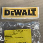 Etiqueta Logomarca Para Esmerilhadeira Angular Dwe4212-b2 Dewalt N400392