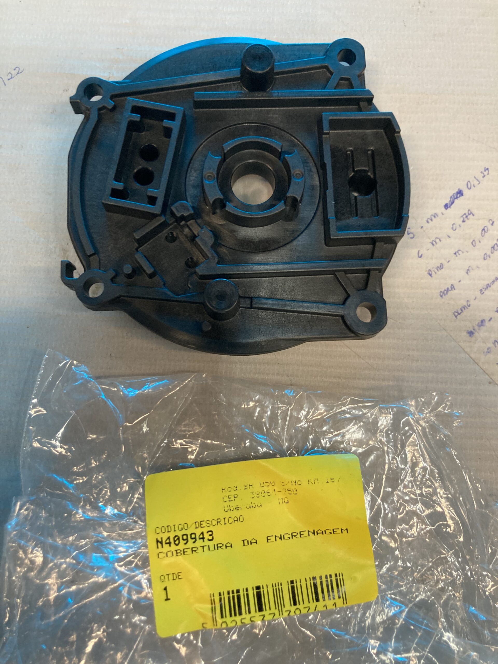 N409943 Cobertura Da Engrenagem Para Martelo Perfurador D25733-b2 Dewalt N409943 - Imagem 1