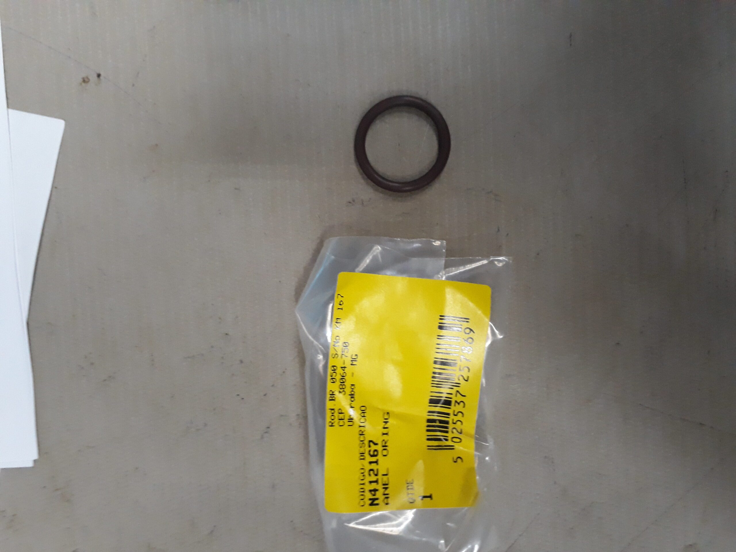 N412167 Anel Oring Para Martelo Perfurador D25334k-b2 Dewalt N412167 - Imagem 1