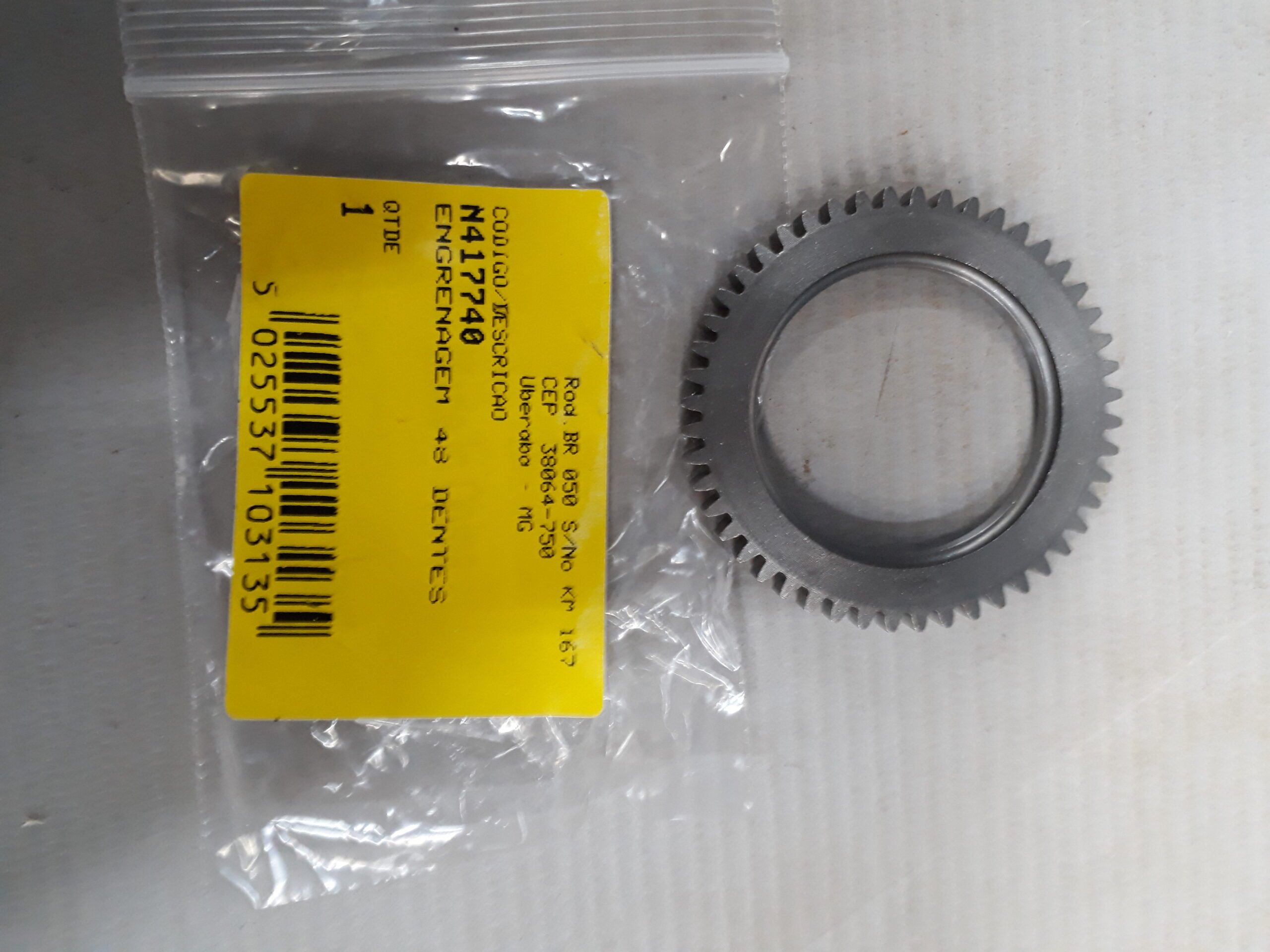 N417740 Engrenagem 48 Dentes Para Martelete D25134k-b2 Dewalt N417740 - Imagem 1