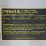 Etiq Especif Dwp352vs-b2tipo 2 Para Lixadeira De Cinta Dwp352vs-b2 Dewalt N420133