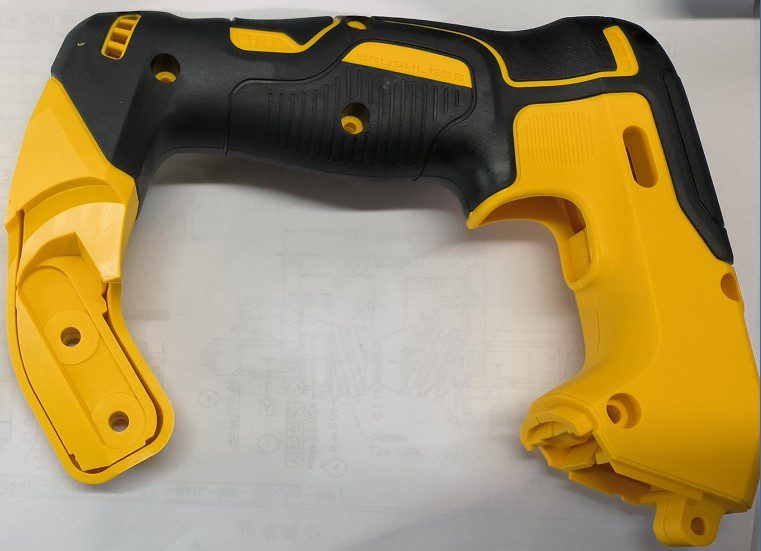 N429228 Conj Empunhadura Para Serra De Fita Dcs376b Dewalt N429228 - Imagem 1
