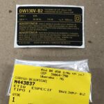 Etiq. Especif. Dw130v-b2tipo 1 Para Furadeira Dw130v-b2 Dewalt N443837