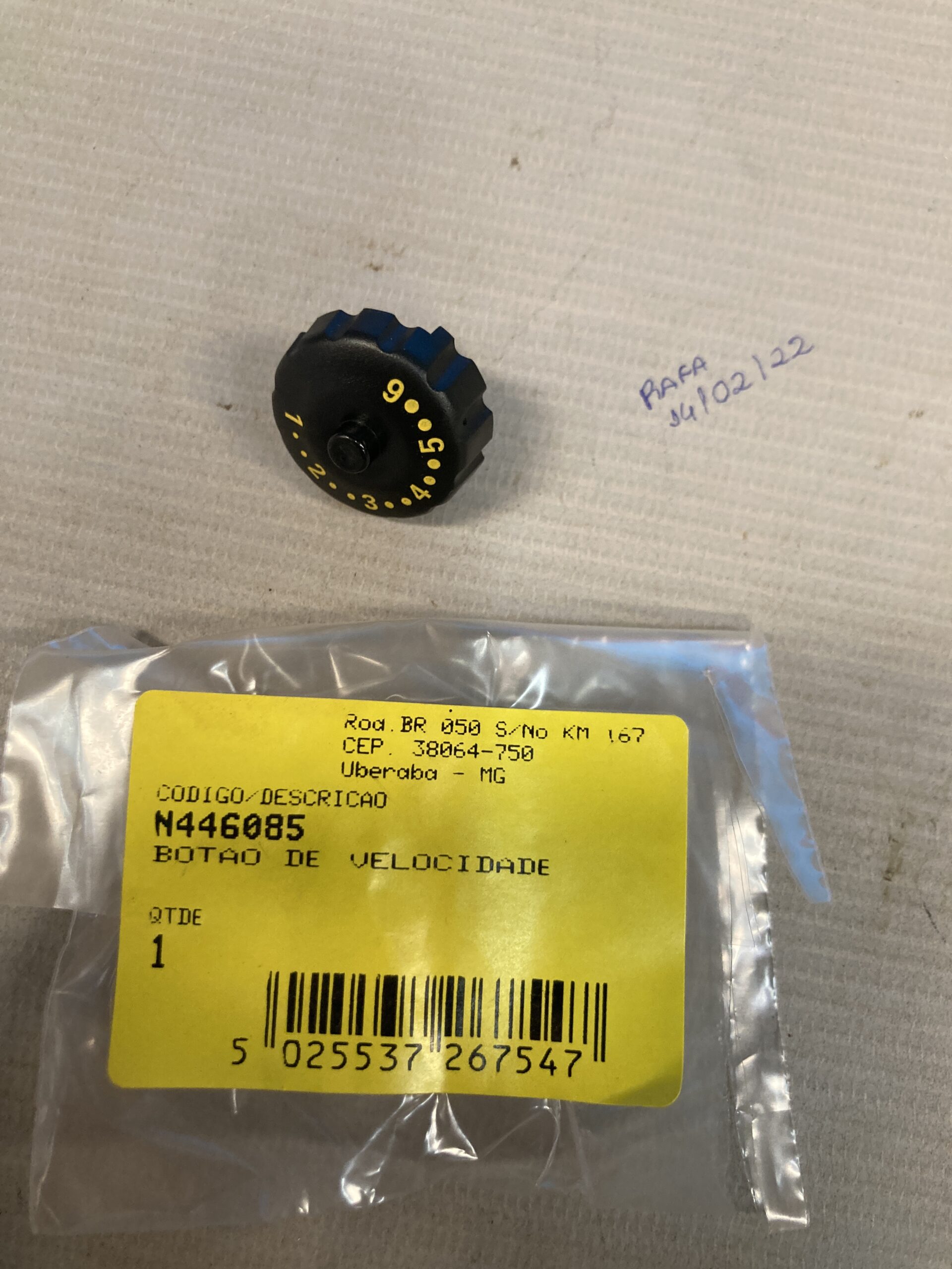 N446085 Botao De Velocidade Para Pistola Aplicadora De Silicone E Selantes Dce560b Dewalt N446085 - Imagem 1