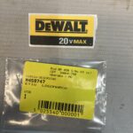 Etiq. Logomarca Para Pistola Aplicadora De Silicone E Selantes Dce560b Dewalt N458747