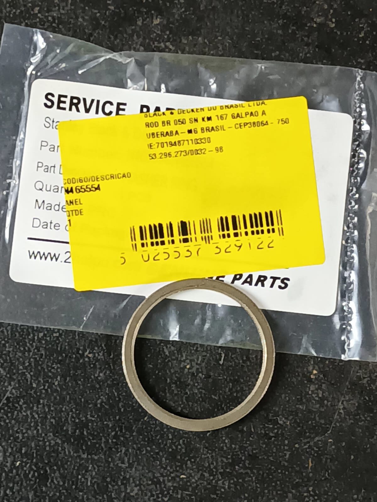 N465554 Anel Para Martelete Shr263-b2 Stanley N465554 - Imagem 1