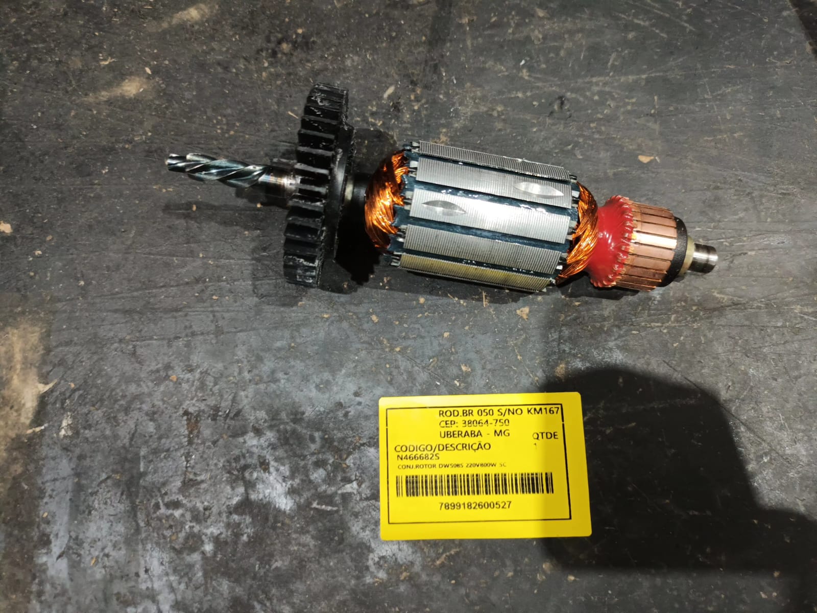 N466682S Conj.rotor Dw508s 220v800w Sc Para Furadeira Dw508s-b2 Dewalt N466682s - Imagem 1