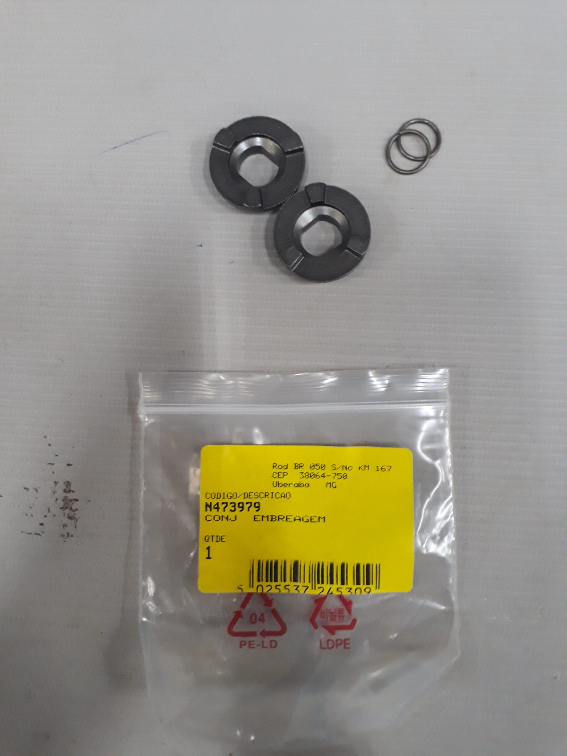 N473979 Subconj.de Embraiag. Para Parafusadeira De Drywall Dcf622b Dewalt N473979 - Imagem 1