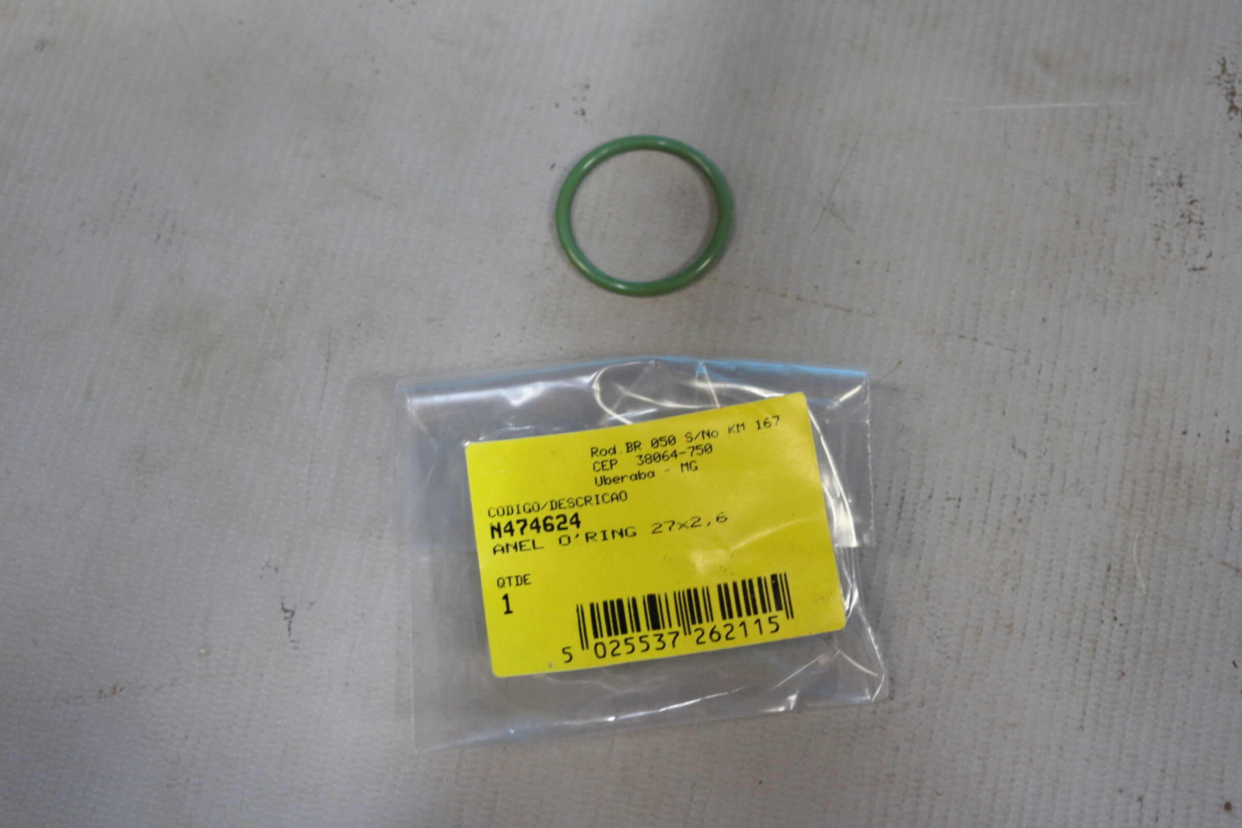 N474624 Anel O'ring 27x2,6 Para Martelo Demolidor D25810-br Dewalt N474624 - Imagem 1