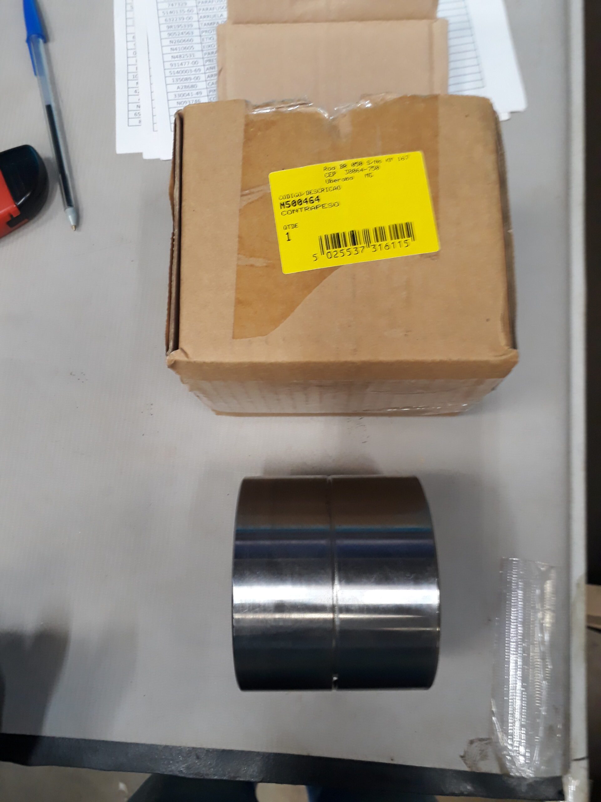 N500464 Contrapeso Para Martelo Demolidor D25980-b2 Dewalt N500464 - Imagem 1