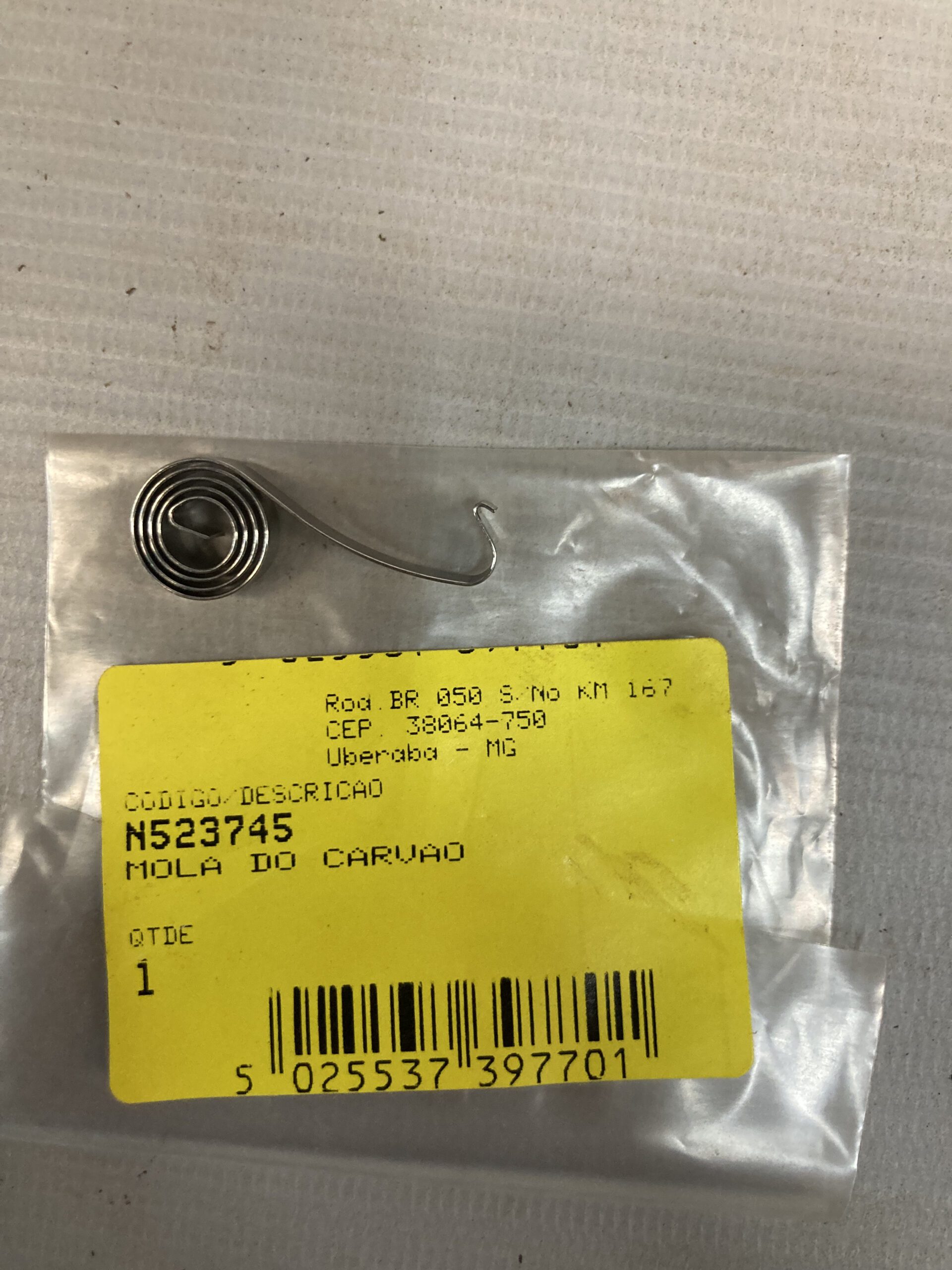 N523745 Mola Do Carvao Para Martelo Perfurador D25733-b2 Dewalt N523745 - Imagem 1