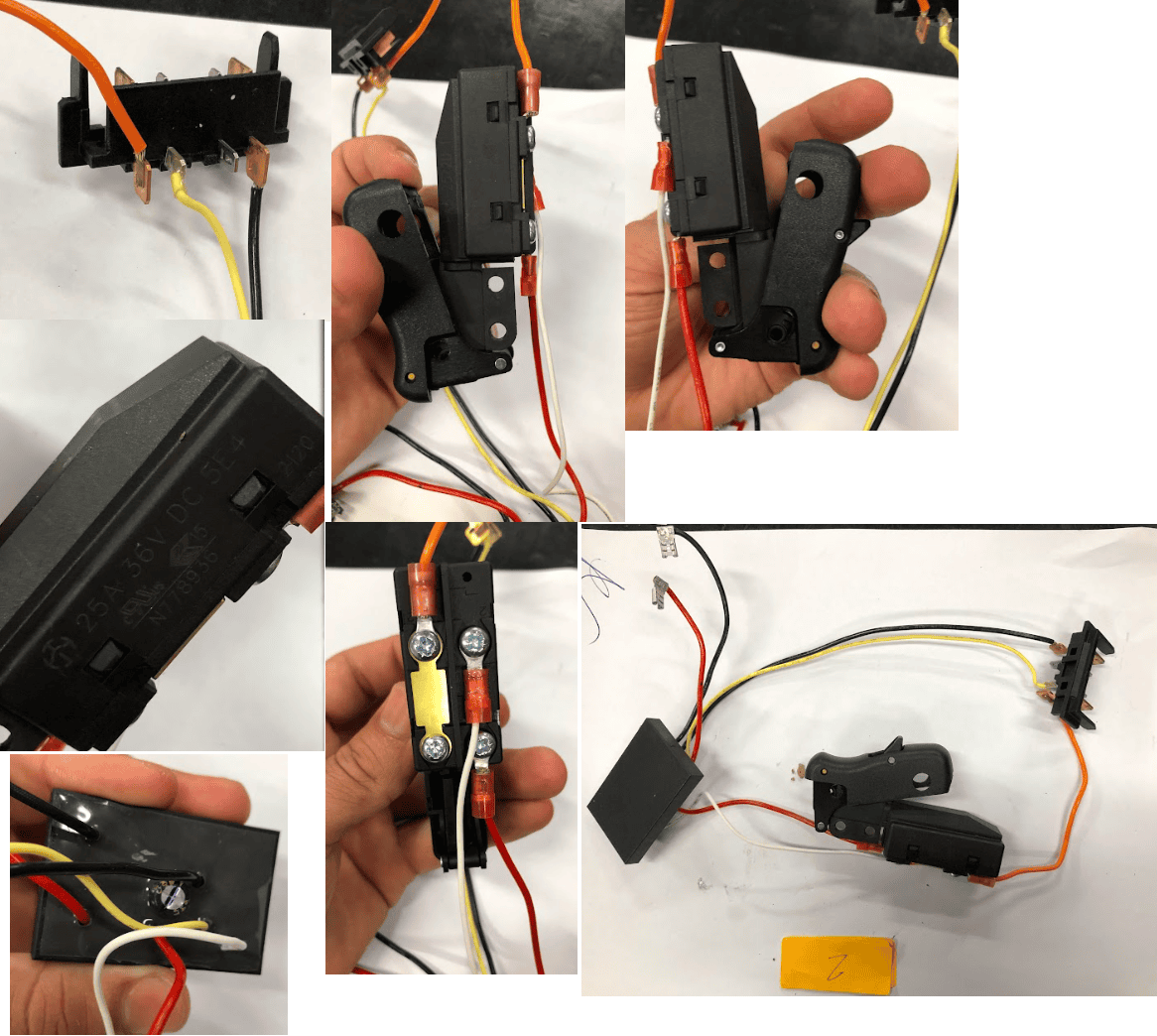 N541577 Conj Interruptor/modulo Para Aparador De Cerca Viva Dcht820 Dewalt N541577 - Imagem 1