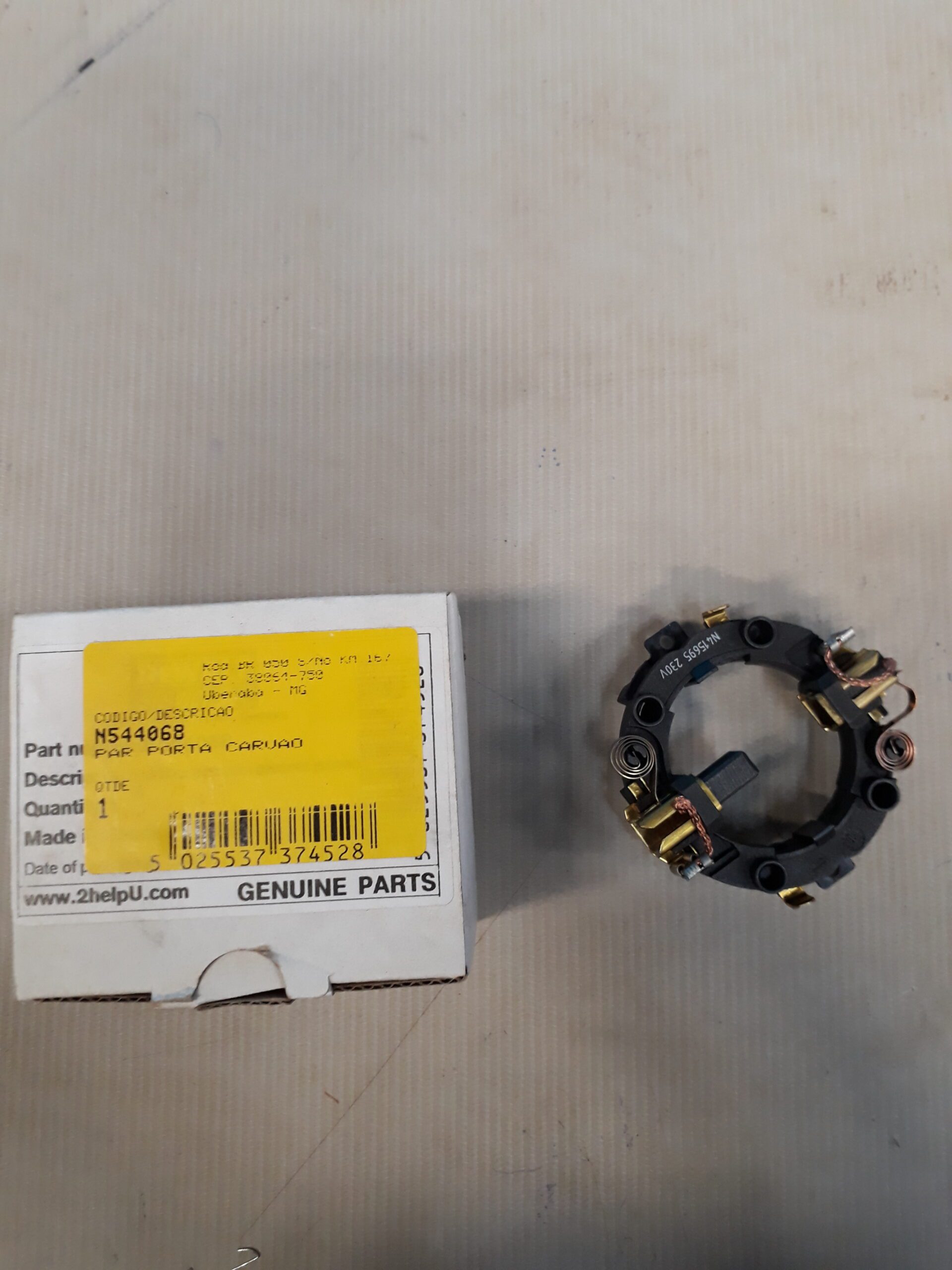 N544068 Par Porta Carvao Para Martelo Perfurador D25334k-b2 Dewalt N544068 - Imagem 1