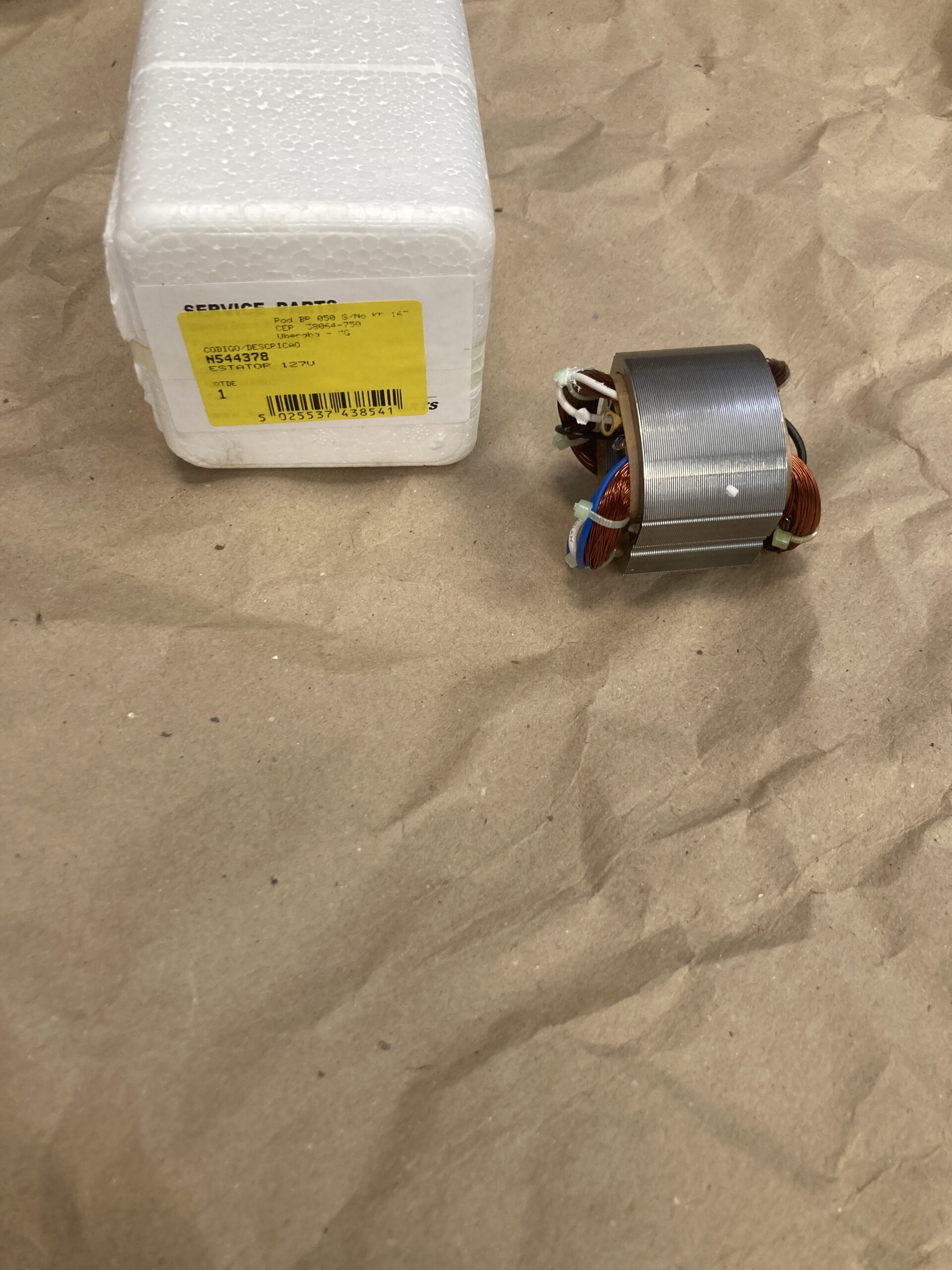 N544378 Estator 220v Para Serra Tico-tico Sj45-b2 Stanley N544378 - Imagem 1