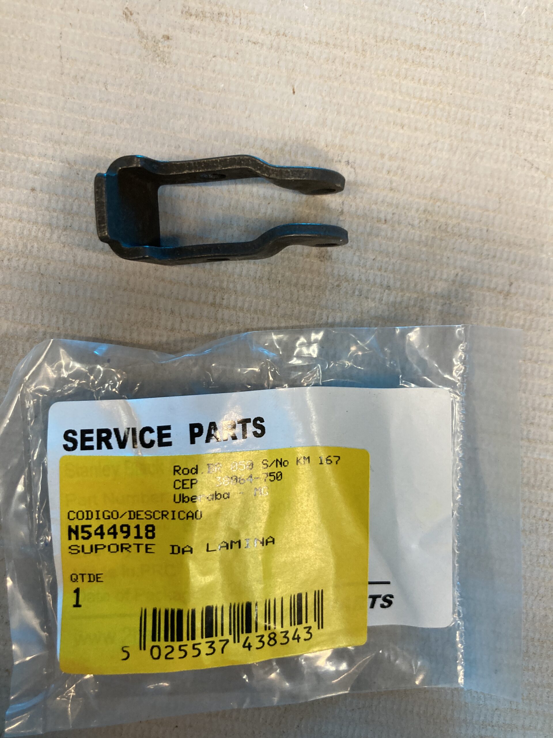 N544918 Suporte Da Lamina Para Serra Tico-tico Sj45-b2 Stanley N544918 - Imagem 1