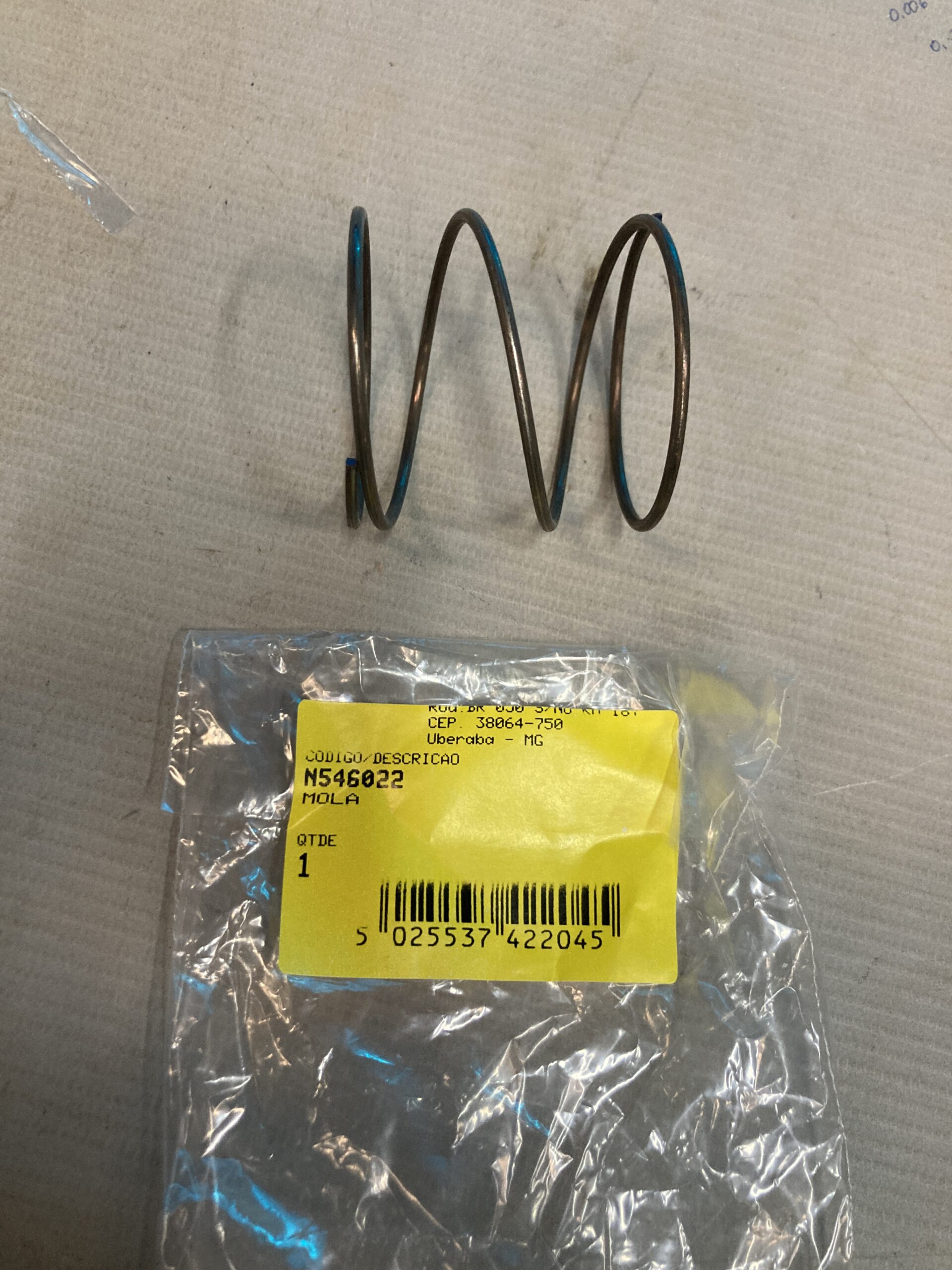 N546022 Mola Para Martelo Demolidor D25911-b2 Dewalt N546022 - Imagem 1