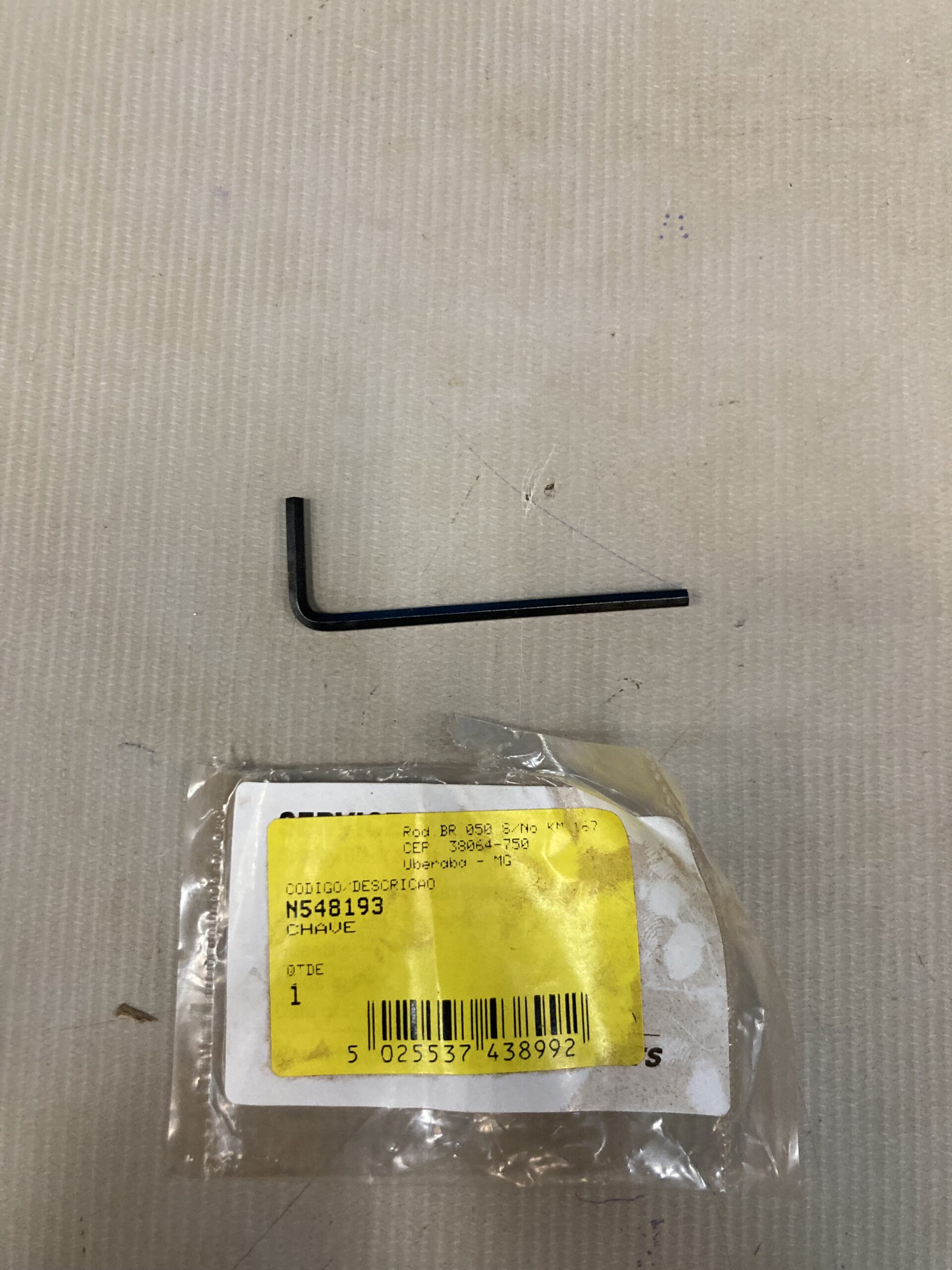 N548193 Chave Allen Para Serra Tico-tico Sj45-b2 Stanley N548193 - Imagem 1