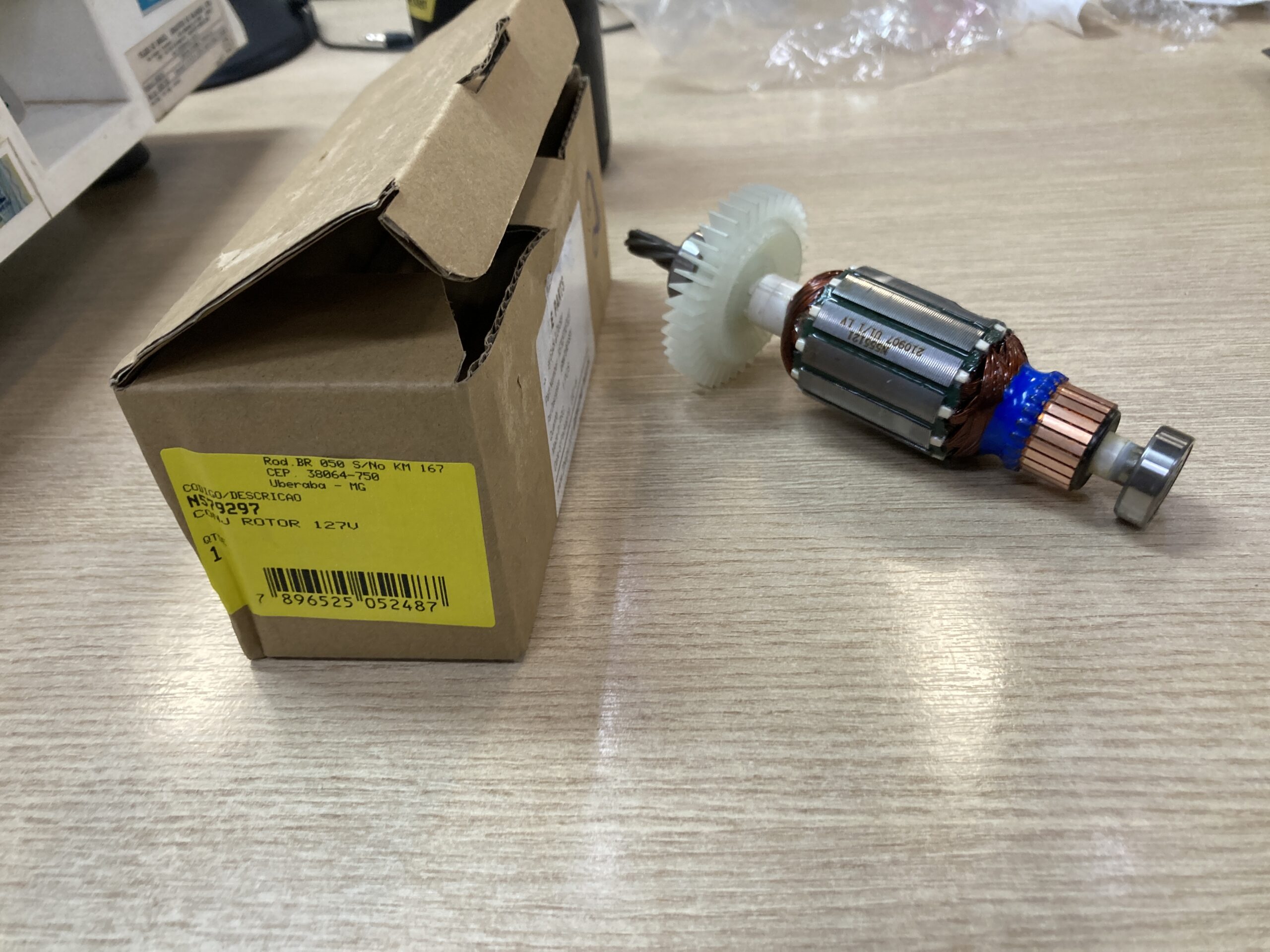 N579297 Conj Rotor 127v Para Serra Tico-tico Sj45-br Stanley N579297 - Imagem 1
